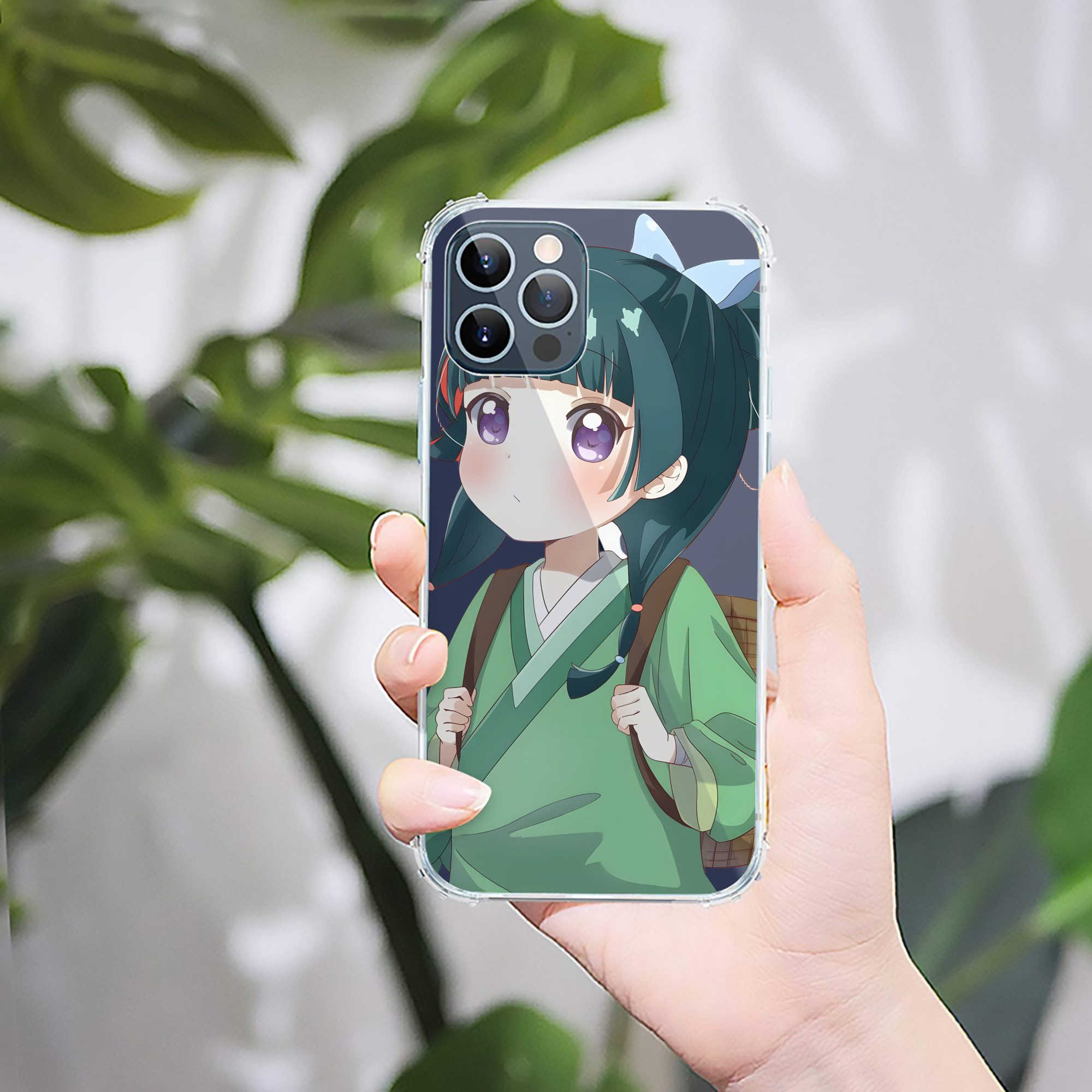 （画像用） 薬屋のひとりごと The Apothecary Diaries 【iPhone 12シリーズ対応】透明スマホケース（クリアソフトケース）